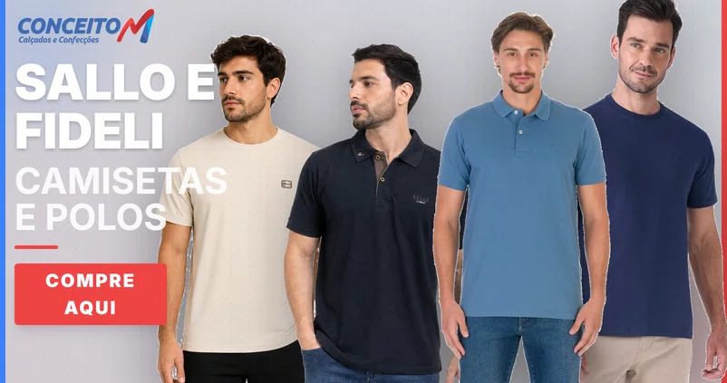 POLOS E CAMISETAS 