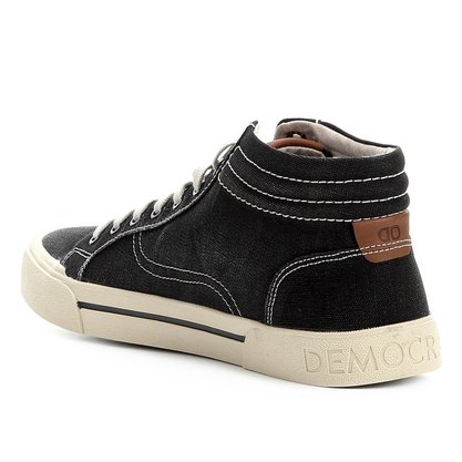 Bota Democrata Lona Preta Urban Blow 209114