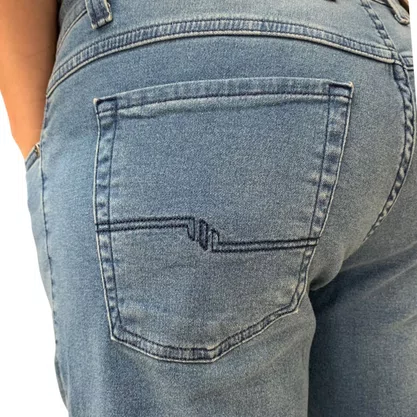 Bermuda Jeans Fideli Masculina Regular com Cadarço BR33501985
