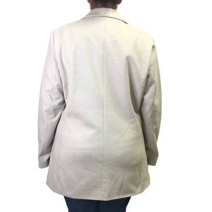 Blazer Alpelo Lã Médio com Um Botão Blush 20800087