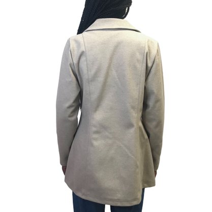 Blazer Erva Daninha Médio Bege 1J077