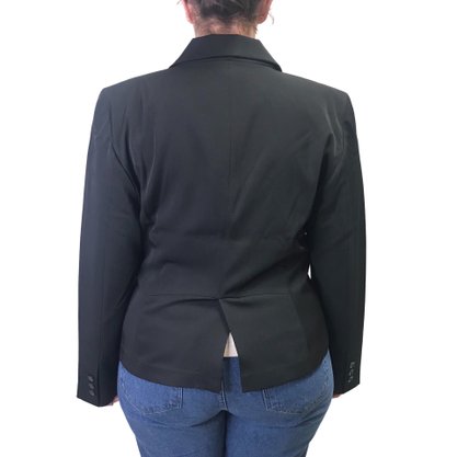 Blazer Maria Madalena Curto Preto 114410011