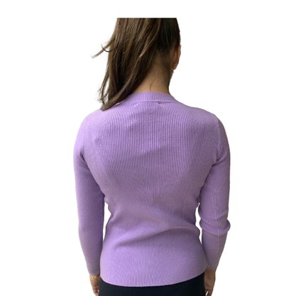 Blusa Alpelo Feminina Linha Gola Alta Lavanda 10900403