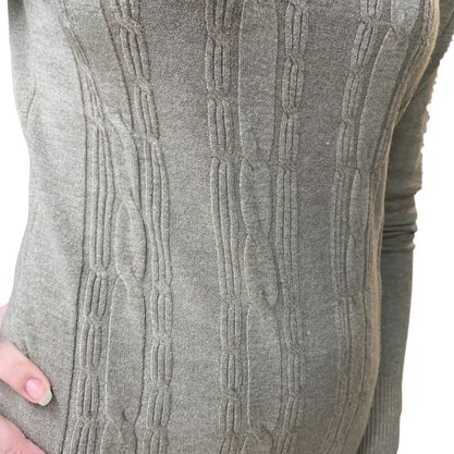 Blusa Dunialin Feminina Modal Bege 2428