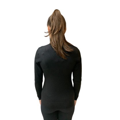 Blusa Dunialin Feminina Modal Preta 2272