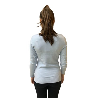 Blusa Dunialin Feminina Modal Azul Claro 2278