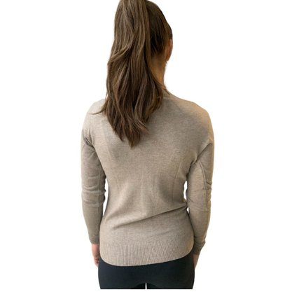 Blusa Dunialin Feminina Modal Bege 2427