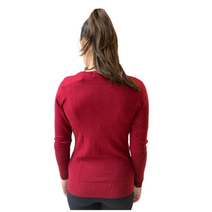 Blusa Dunialin Feminina Modal Bordô 2428