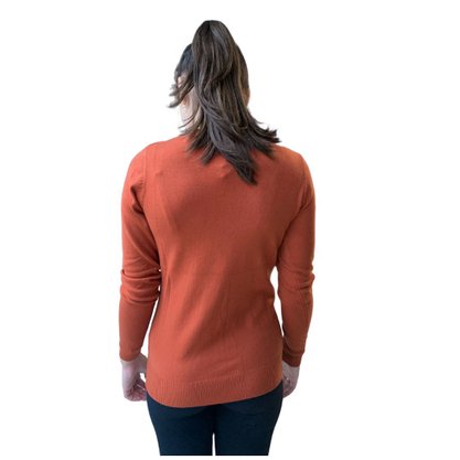 Blusa Dunialin Feminina Modal Terracota 2428