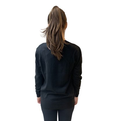 Blusa Dunialin Unissex Modal Preta 2291