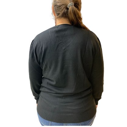 Blusa Dunialin Unissex Plus Size Modal Preta 2290