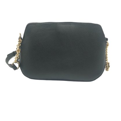 Bolsa Bottero Couro Tiracolo Preta 7700001