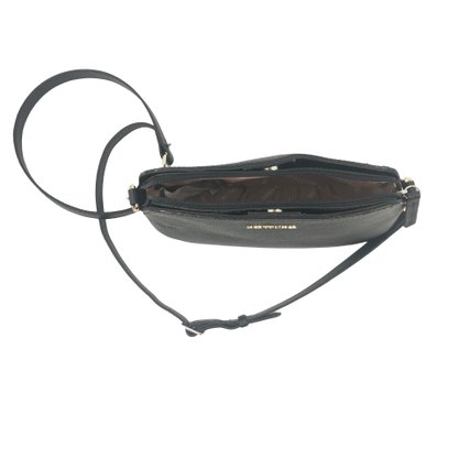 Bolsa Bottero Couro Tiracolo Preta 7700001