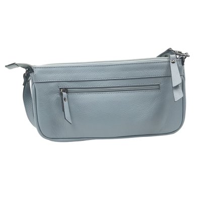 Bolsa Mariart Couro Tiracolo Azul Bebê 5606