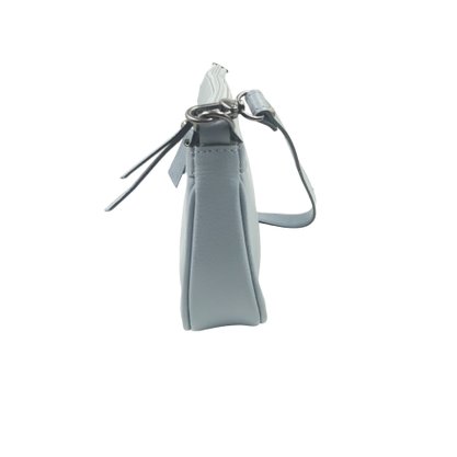 Bolsa Mariart Couro Tiracolo Azul Bebê 5606