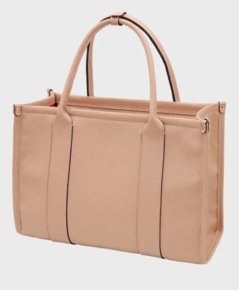 Bolsa Mariart Couro Maxi Acácia Nude