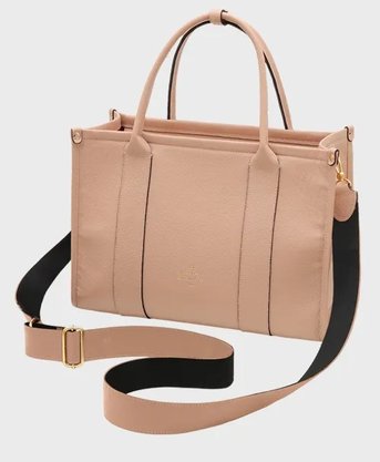 Bolsa Mariart Couro Maxi Acácia Nude