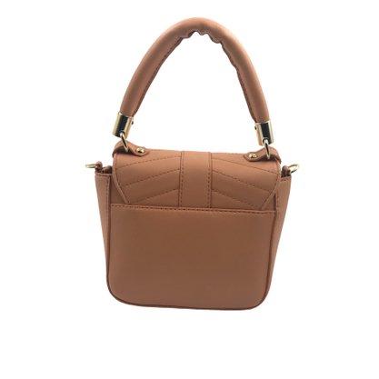 Bolsa Rafitthy P.U Transversal Envelope Bege 2823701