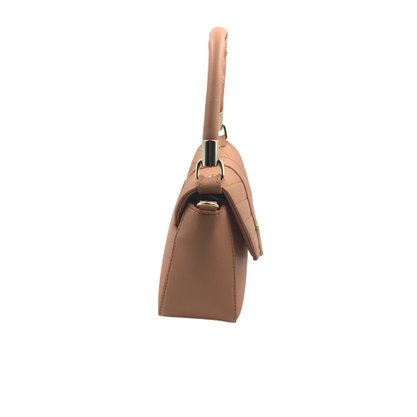 Bolsa Rafitthy P.U Transversal Envelope Bege 2823701