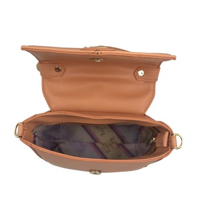 Bolsa Rafitthy P.U Transversal Envelope Bege 2823701