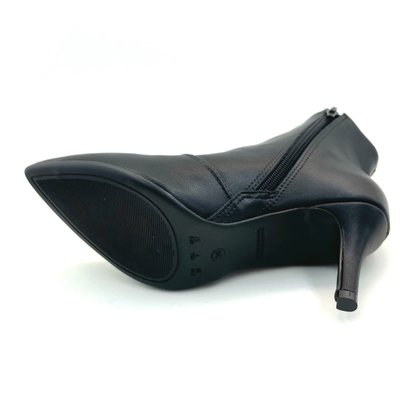 Bota Bebecê Ankle Boot Solto Fino Bico Fino Preta 4318236