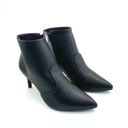 Bota Bebecê Ankle Boot Solto Fino Bico Fino Preta 4318236