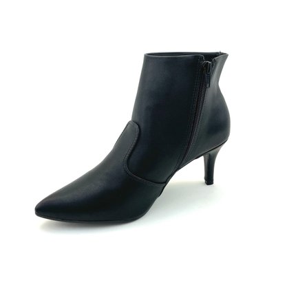 Bota Bebecê Ankle Boot Solto Fino Bico Fino Preta 4318236