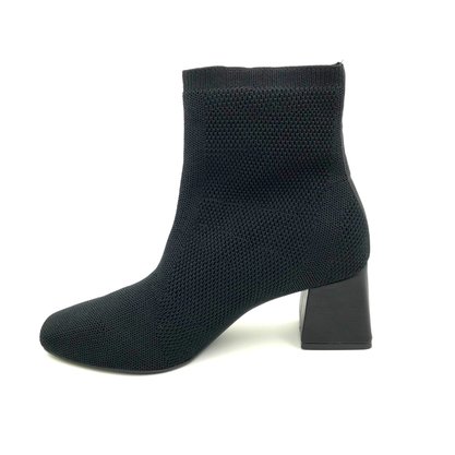 Bota Bebecê Salto Bloco Baixo Preta 4414243