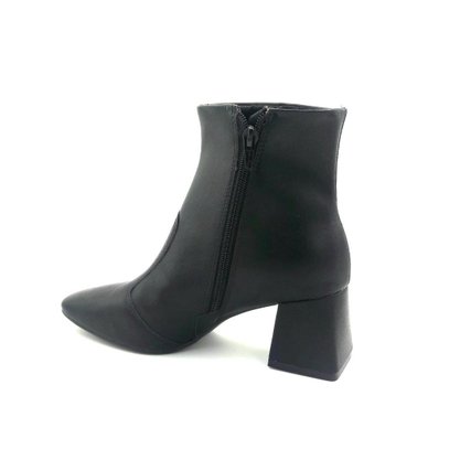 Bota Bebecê Salto Bloco Bico Quadrado Preta 4414240