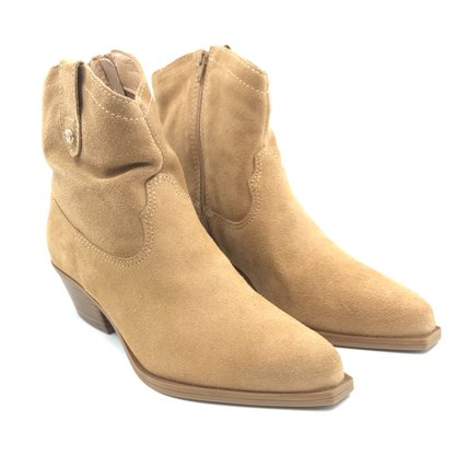 Bota Bottero Western Cano Baixo Country Bege 347701