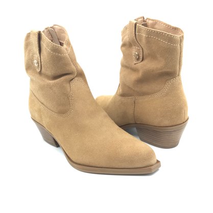 Bota Bottero Western Cano Baixo Country Bege 347701