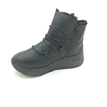 Bota Cano Curto Comfortflex Forro de Pelo Preta 2160303