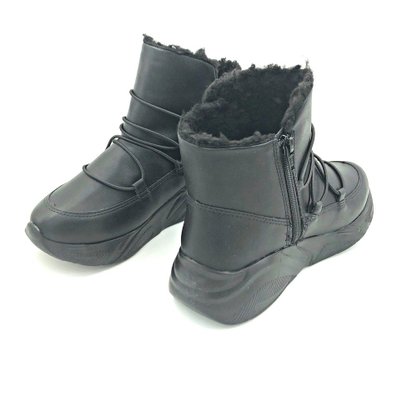 Bota Cano Curto Comfortflex Forro de Pelo Preta 2160303