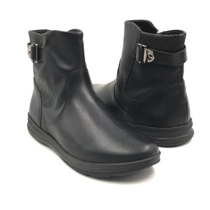 Bota Comfortflex Cano Baixo Preta 2391301