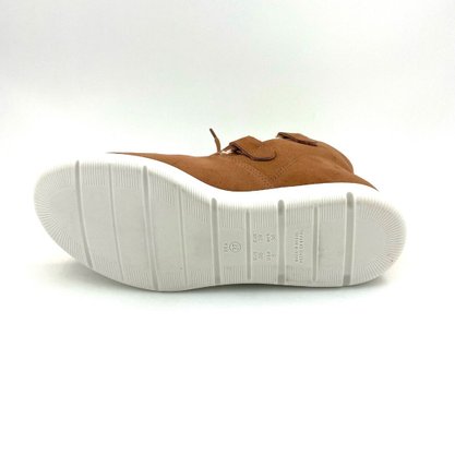Bota Comfortflex Forro de Lã Camurça Caramelo 2264302