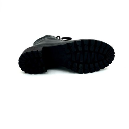 Bota Coturno Comfortflex Preto Salto Baixo 2247303