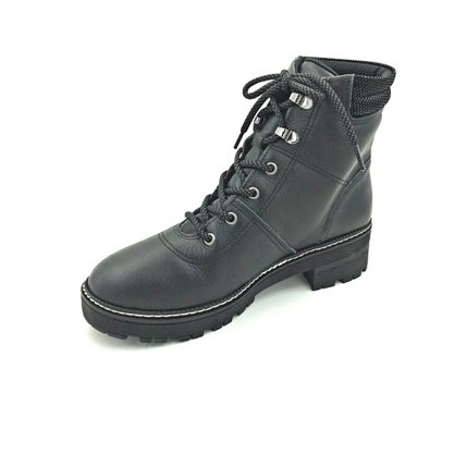 Bota Coturno Dakota Tratorada Couro Preta 3881