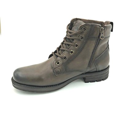 Bota Coturno Masculino Pegada Couro Café 181305