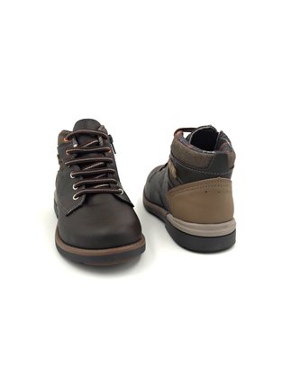 Bota Coturno Menino Kidy Marrom 086-0020