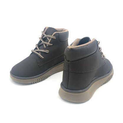 Bota Coturno Menino Molekinho Café 2610.101 19 a 26