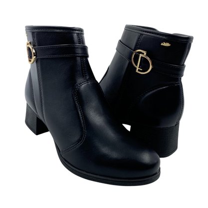 Bota Dakota Cano Baixo Preta 861