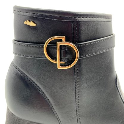 Bota Dakota Cano Baixo Preta 861