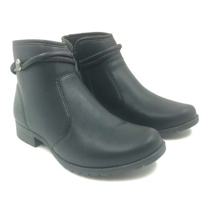 Bota Dakota Cano Baixo Preta 9554