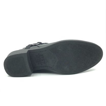 Bota Dakota Cano Curto Salto Baixo Preta 5753