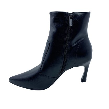 Bota Dakota Salto Fino Cano Baixo Preta 0321