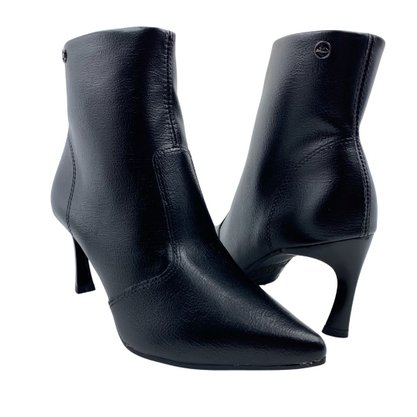 Bota Dakota Salto Fino Cano Baixo Preta 0321