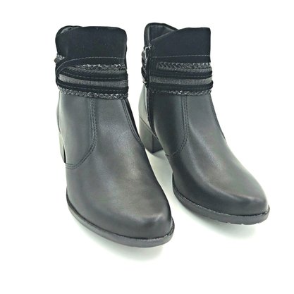 Bota Feminina Cano Curto Mississipi Preta Q3621