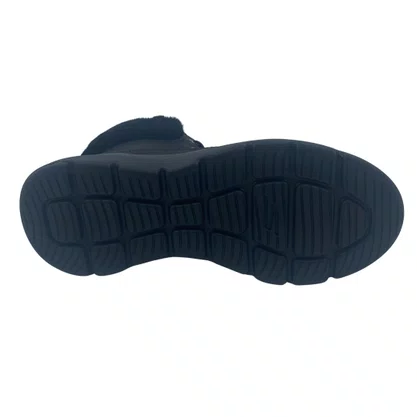Bota Feminina Skechers Glacial Ultra Wonderland Preta