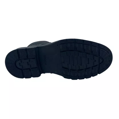 Bota Ferracini Columbia 8640 Couro Preta Zíper