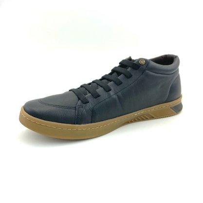 Bota Ferracini Couro Preta Zion 9567